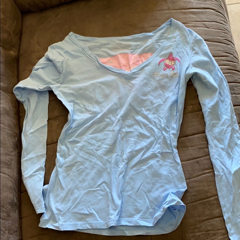 Salt life light shirt